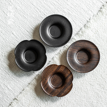 Suport din lemn pentru ceremonia ceaiului, accesorii pentru ceremonia ceaiului, stil lux ușor, greutate 500 g