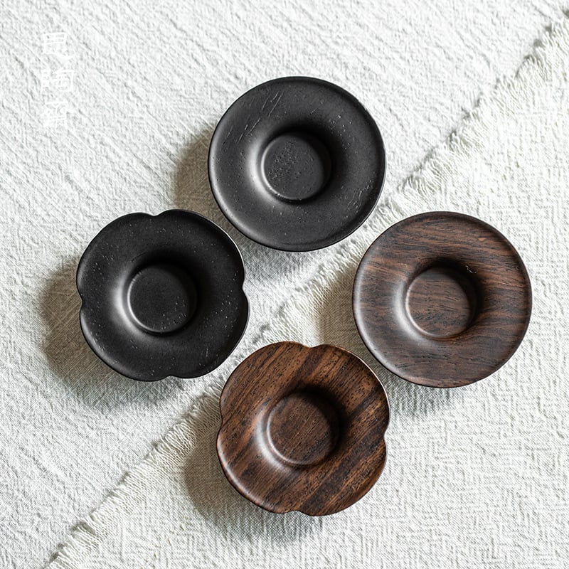 Suport din lemn pentru ceremonia ceaiului, accesorii pentru ceremonia ceaiului, stil lux ușor, greutate 500 g