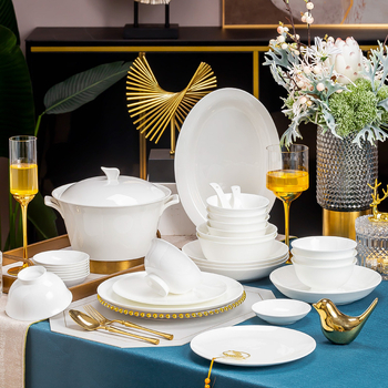 Керамичен сервиз за хранене, ръчно изработен, с възможност за персонализация, модерен минималистичен стил