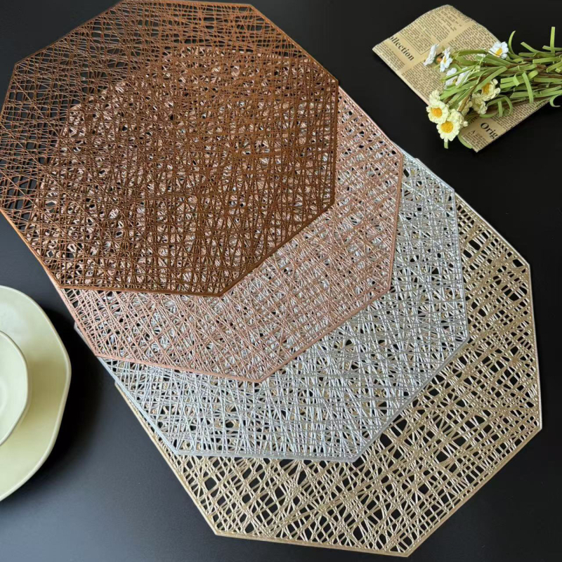 PVC asztal alátét, Első osztályú minőség, Könnyed luxus stílus, 2024 megjelenés