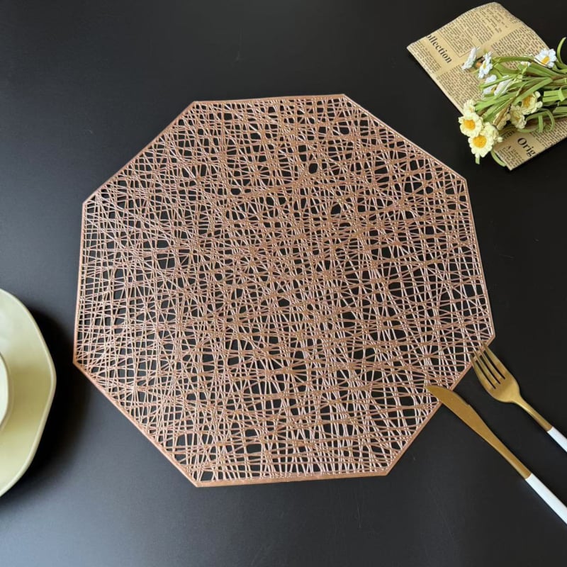 PVC asztal alátét, Első osztályú minőség, Könnyed luxus stílus, 2024 megjelenés