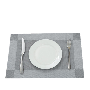 Așezător de masă cu ramă unică, stil Nordic, PVC izolant termic și lavabil, compoziție 70% PVC / 30% poliester