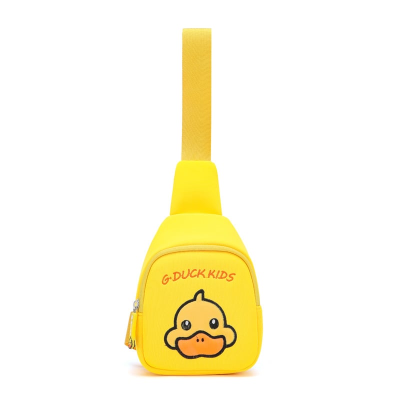 Orang laste kooli seljakott anti-varguse funktsiooniga, mänguline ja armas stiil, diving materjal, trükidisain