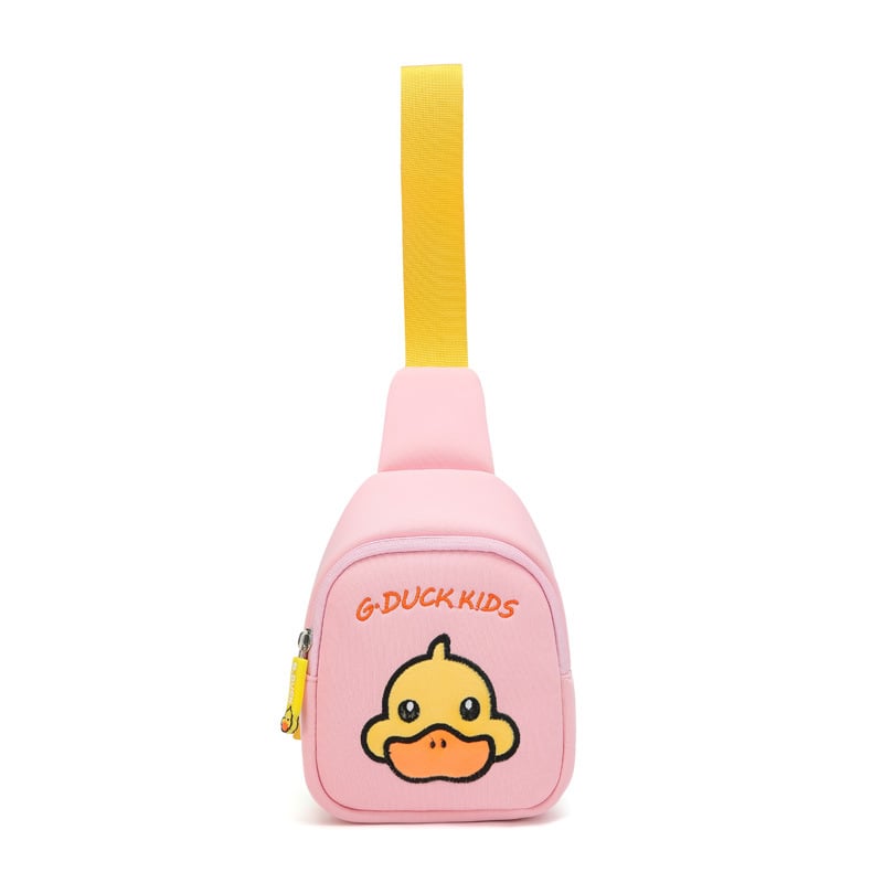 Orang laste kooli seljakott anti-varguse funktsiooniga, mänguline ja armas stiil, diving materjal, trükidisain