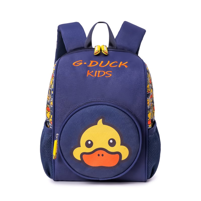 Orang laste kooli seljakott anti-varguse funktsiooniga, mänguline ja armas stiil, diving materjal, trükidisain