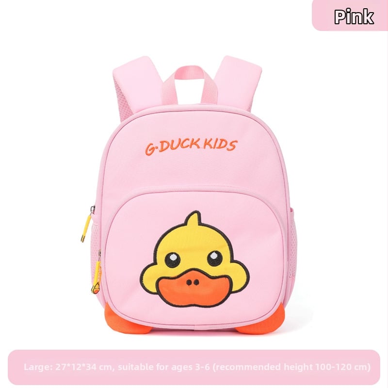Orang laste kooli seljakott anti-varguse funktsiooniga, mänguline ja armas stiil, diving materjal, trükidisain