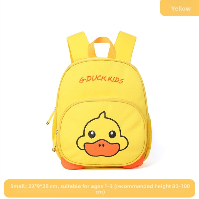 Orang laste kooli seljakott anti-varguse funktsiooniga, mänguline ja armas stiil, diving materjal, trükidisain