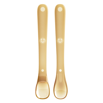 Set linguri moi din silicon pentru bebeluși, cu cutiuță de depozitare, marca Obeni, potrivit pentru copii peste 3 luni, 1 bucată.