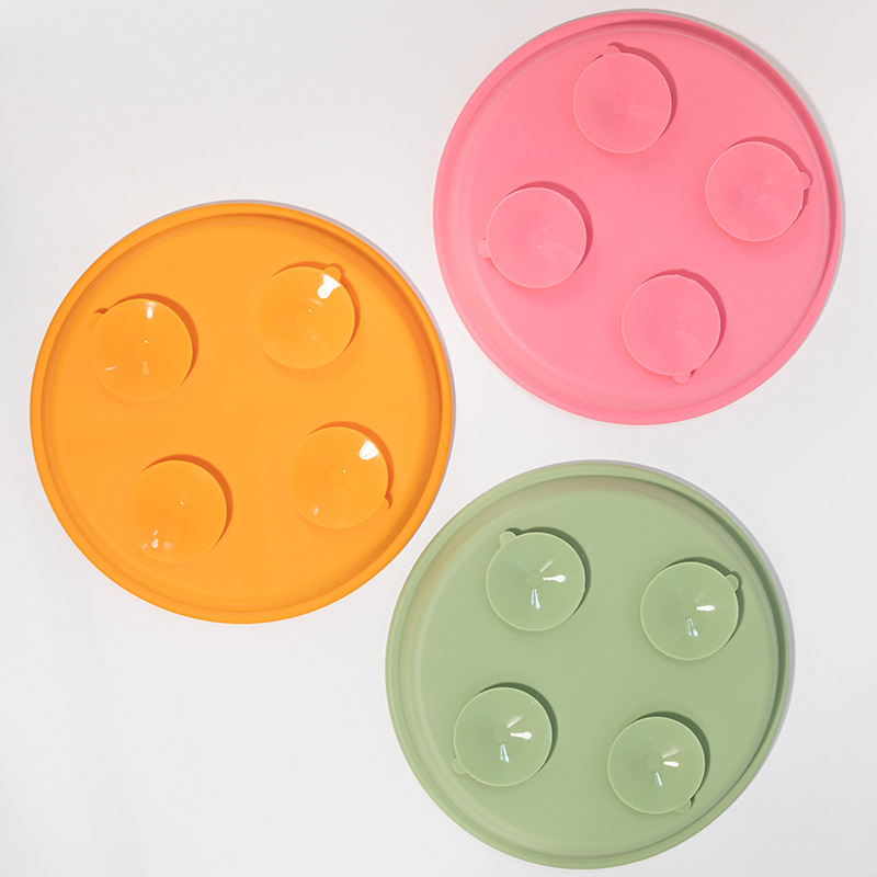 Детска чиния за хранене със силикон и неръждаема стомана, вакуумна основа, която може да се отдели, марка Yingshang, за деца над 3 месеца