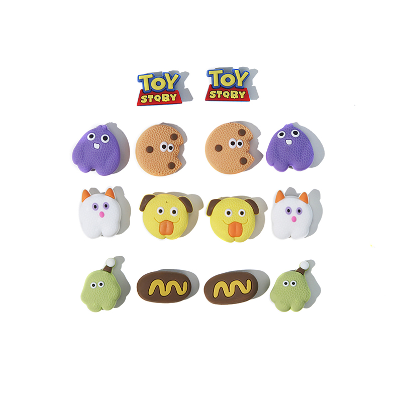 Αποσπώμενο διακοσμητικό εξάρτημα για παπούτσια τύπου Crocs – σχέδιο με λουλούδι και ζευγάρι καρτούν, Curry Beggar, κατάλληλο για casual παπούτσια και παντόφλες, όλες οι εποχές