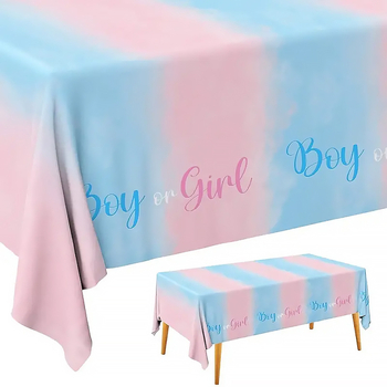 Τραπεζομάντηλο μίας χρήσης από PE, αδιάβροχο, ορθογώνιο, με gradient σχέδιο, κατάλληλο ως φόντο