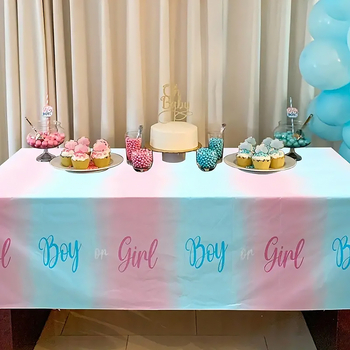 Τραπεζομάντηλο μίας χρήσης από PE, αδιάβροχο, ορθογώνιο, με gradient σχέδιο, κατάλληλο ως φόντο