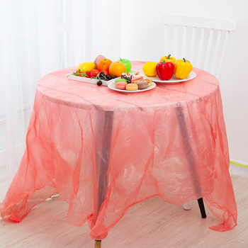 Soumei πλαστικό τετράγωνο τραπεζομάντηλο μίας χρήσης, βιοδιασπώμενο