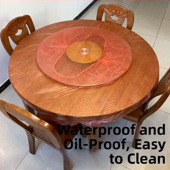 Μίας χρήσης τραπεζομάντηλο από PE πλαστικό με ελαστική περιμετρική άκρη; παχ ASN?