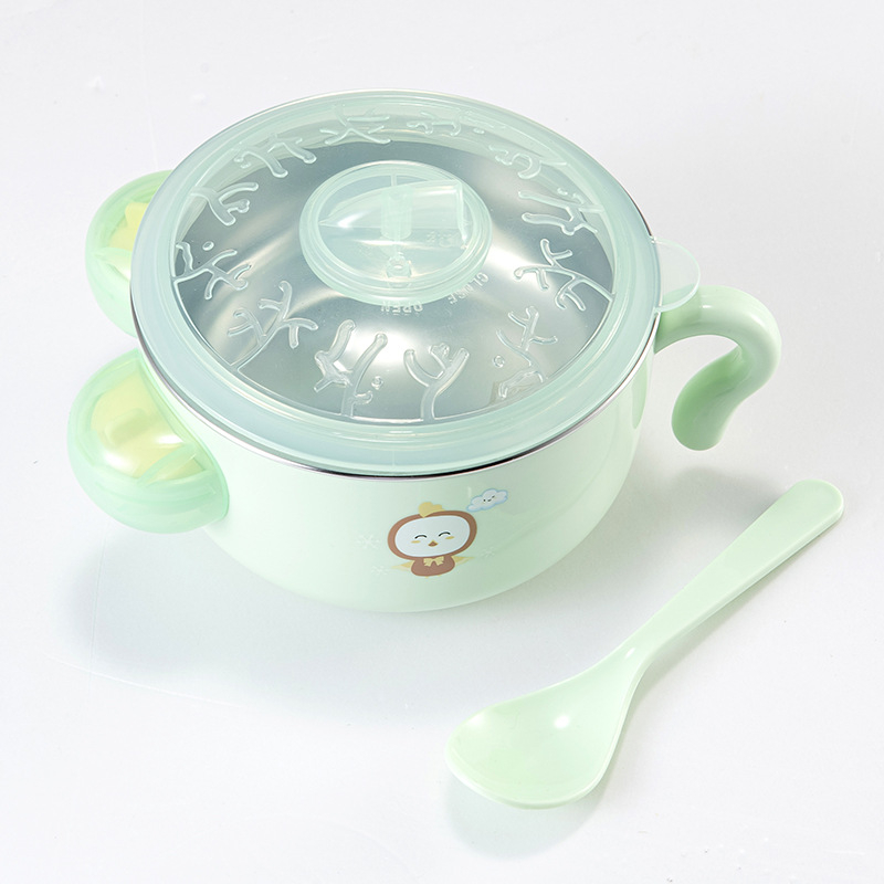 Colorful Childhood 316 nehrđajućeg čelika dječja posuda za hranjenje sa usisnom bazom i zadržavanjem topline, za djecu stariju od 6 mjeseci