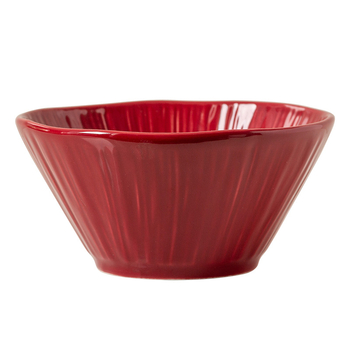 Keramički set posuđa (zdjele i tanjuri), okrugli oblik, prugasti uzorak, lagani luksuzni retro stil, sigurni za mikrovalnu, boja ispod glazure, mogućnost otiska logotipa