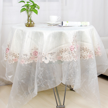 Μίας χρήσης πλαστικό τετράγωνο τραπεζομάντιλο, παχύτερο, χωρίς σχέδιο, βιοδιασπώμενο