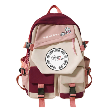 Stray Kids Felix mugursoma – neilons, pilsētas minimālisms, unisex, piemērots atpūtas ceļojumiem