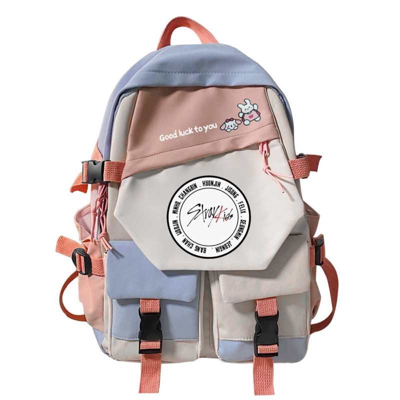 Stray Kids Felix mugursoma – neilons, pilsētas minimālisms, unisex, piemērots atpūtas ceļojumiem