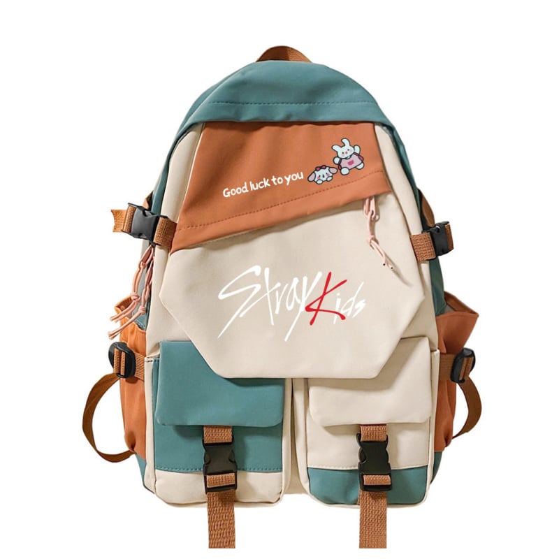 Stray Kids Felix mugursoma – neilons, pilsētas minimālisms, unisex, piemērots atpūtas ceļojumiem