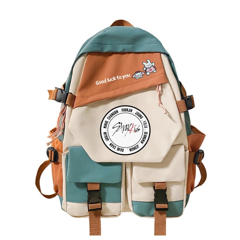 Stray Kids Felix mugursoma – neilons, pilsētas minimālisms, unisex, piemērots atpūtas ceļojumiem