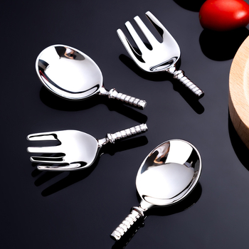 Dječja glavica za vilicu i žlicu od 316L nehrđajućeg čelika – Rich Kitchen, od 6 mjeseci, praktično i svestrano