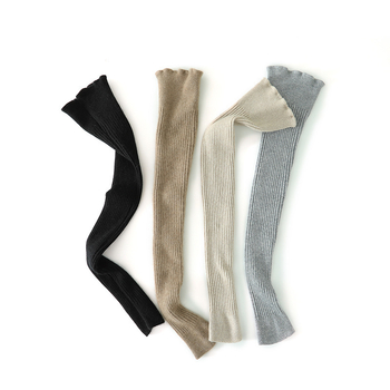 Кашмирени протектори за крак с надколенник, защита на прасеца, топлина и антихлъзгаща опора за коляното