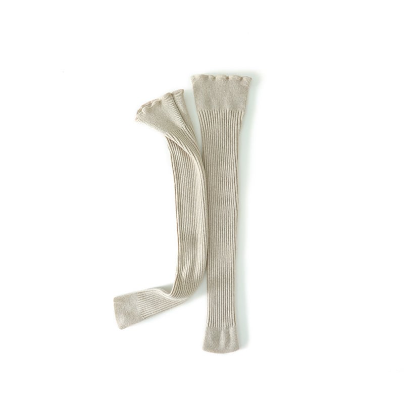 Кашмирени протектори за крак с надколенник, защита на прасеца, топлина и антихлъзгаща опора за коляното