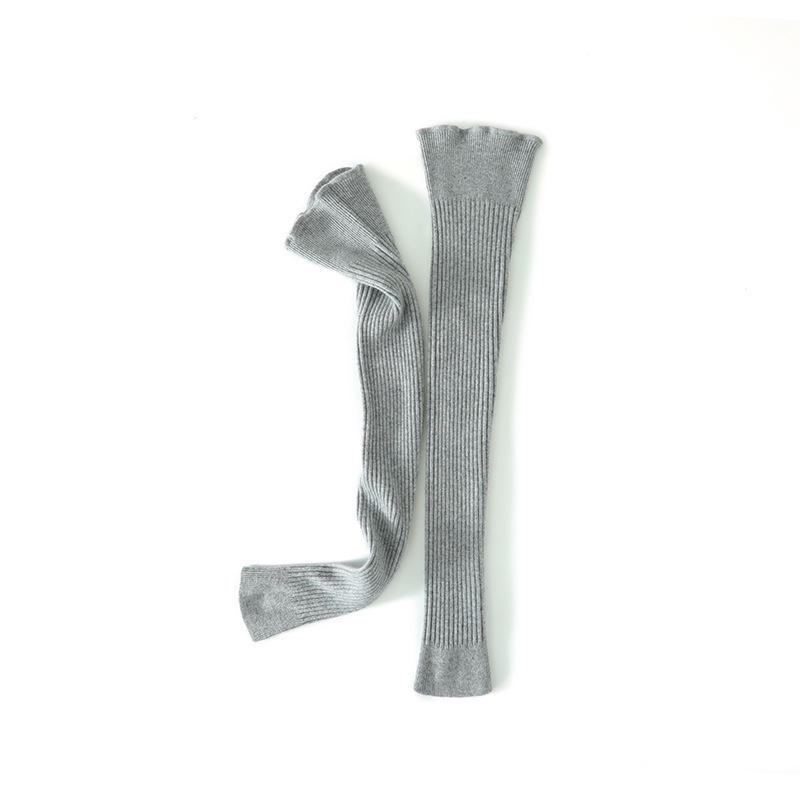 Кашмирени протектори за крак с надколенник, защита на прасеца, топлина и антихлъзгаща опора за коляното