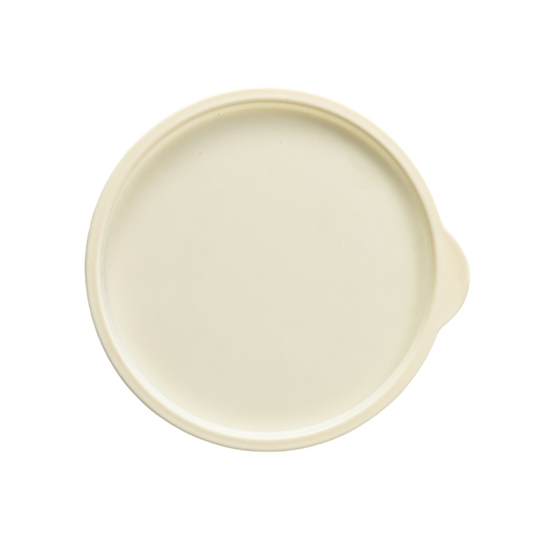 Handsome Debao Κυκλική πλαστική καπάκι για μπολ — διαρροές αποτρέπει, σφράγιση κενού, αντιολισθητικό, κατάλληλο για φούρνο μικροκυμάτων