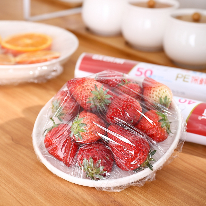 Okiss/Oakyes Plastična folija za hranu s Break-Type zatvaračem, otvaranje bez kidanja rukom za hranu i voće, -60°C do 100°C, plastika