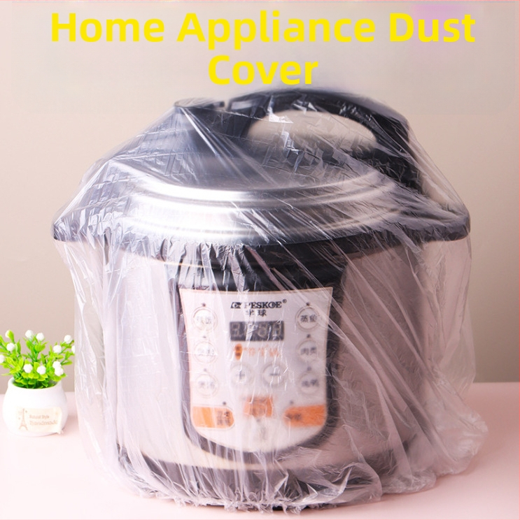 Покривало за фолио за свежест, еднократно използване — прахозащита, против насекоми и петна, удебелен пластмасов кухненски капак