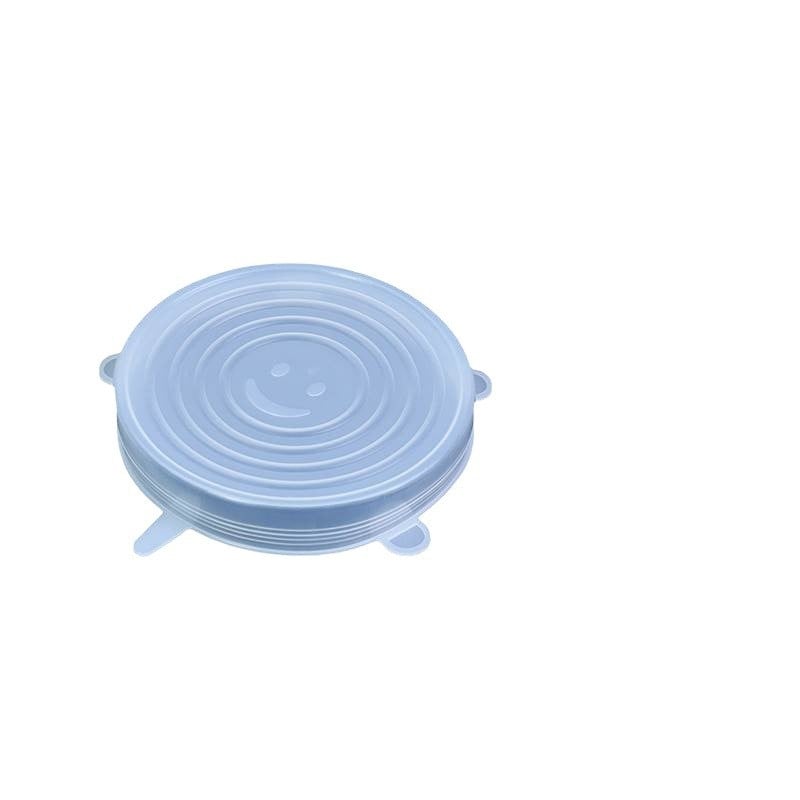 Szilikonból készült kerek, nyújtható tálfedő – ételt lezár, multifunkcionális