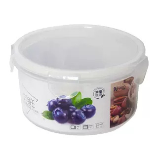 Nanfeng Kutija za svježinu, plastična kutija za hranu sa sigurnim zatvaračem, mikrovalna sigurna, za skladištenje voća i hrane