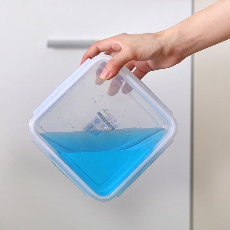 Nanfeng Kutija za svježinu, plastična kutija za hranu sa sigurnim zatvaračem, mikrovalna sigurna, za skladištenje voća i hrane