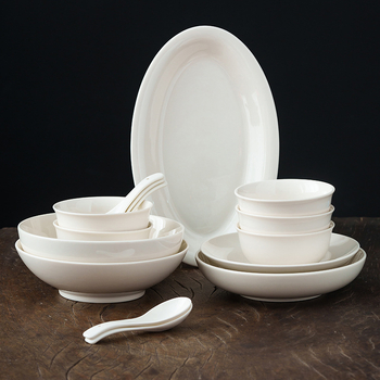 Porcelán étkészlet az asztalhoz | univerzális kompatibilitás, kínai stílus, kézzel készült, 15-29 darab