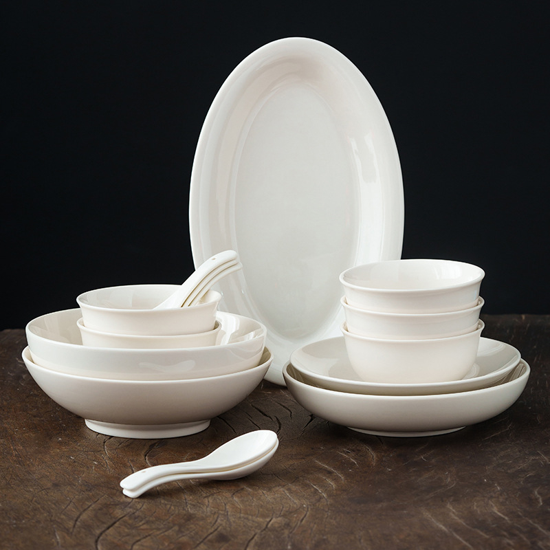 Porcelán étkészlet az asztalhoz | univerzális kompatibilitás, kínai stílus, kézzel készült, 15-29 darab