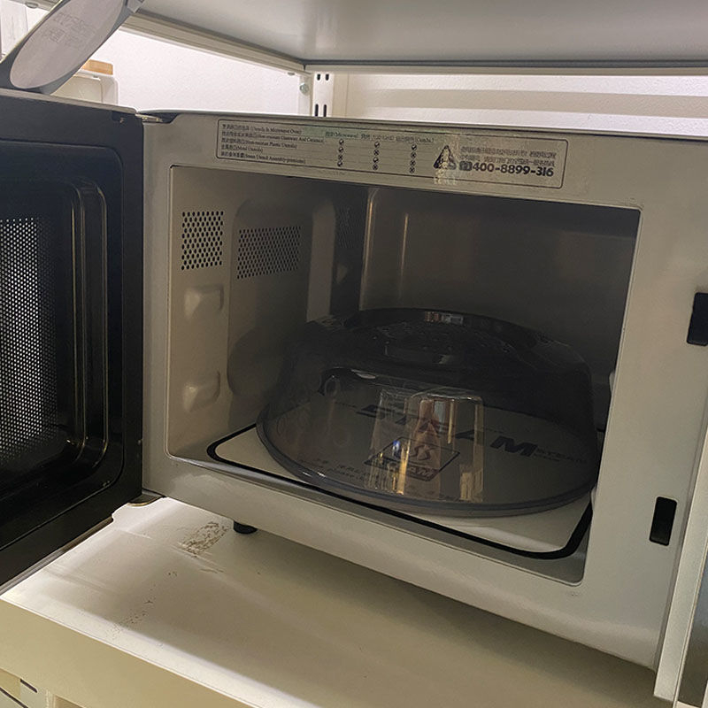 Dianmai Κάλυμμα φούρνου μικροκυμάτων – πλαστικό, κουζίνας, ανθεκτικό στο λάδι, ανθεκτικό στη σκόνη, συντήρηση τροφίμων, μοντέρνο μινιμαλιστικό στυλ