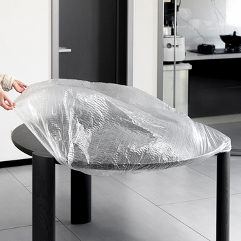 Jednokratni okrugli stolnjak Nastu, PE/polyetilen, debljina 0,007 mm, kružni oblik