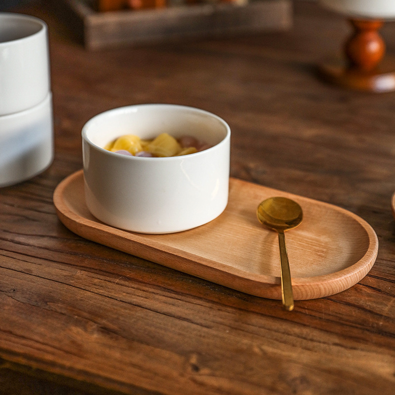 Porcelanska zdjela - okrugli oblik, jednostavan dizajn, podglazurna obrada, mikrovalna kompatibilnost