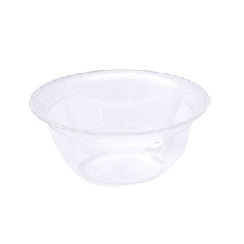 Еднократна прозрачна кристална купа, пластмасова, кръгла, 250–380 мл, комплект 50 бр., за хранителни цели