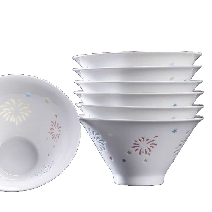 Sedmobojna porculanska zdjela s cvjetnim uzorkom, ručno oslikana, keramika, promjer 12–12,9 cm, moderni minimalistički dizajn, idealan poklon.