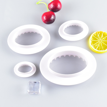 Ovalna dvostrano rezna kalupa za pečenje – plastična kalupa za kekse i peciva – moderan minimalistički stil