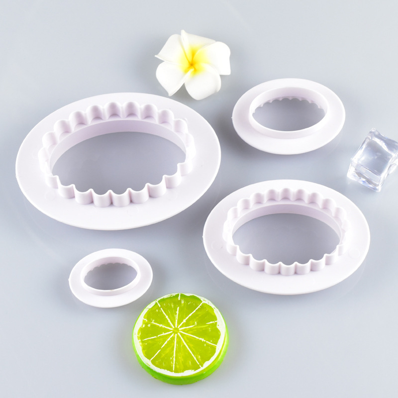 Ovalna dvostrano rezna kalupa za pečenje – plastična kalupa za kekse i peciva – moderan minimalistički stil