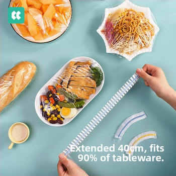 Пластмасова обвивка за свежо съхранение — хранителен клас, многофункционална, 1 бр.