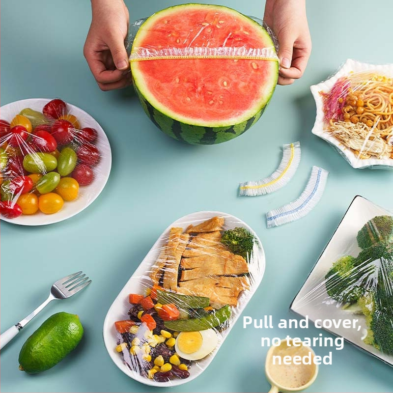 Пластмасова обвивка за свежо съхранение — хранителен клас, многофункционална, 1 бр.