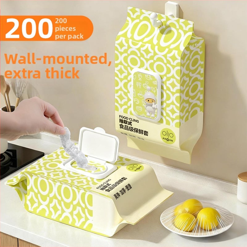 More pie Пластмасов капак за фолио, диспенсър стил, 12+ бр., за дома