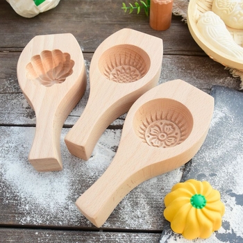 Kružna silikon forma za pečenje | za parene buns, mooncakes i kolače | kineski stil