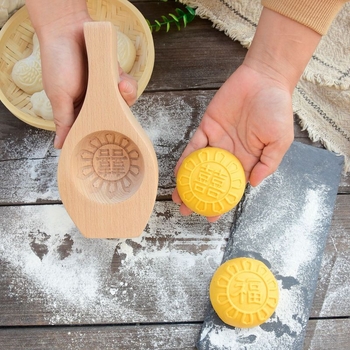 Kružna silikon forma za pečenje | za parene buns, mooncakes i kolače | kineski stil