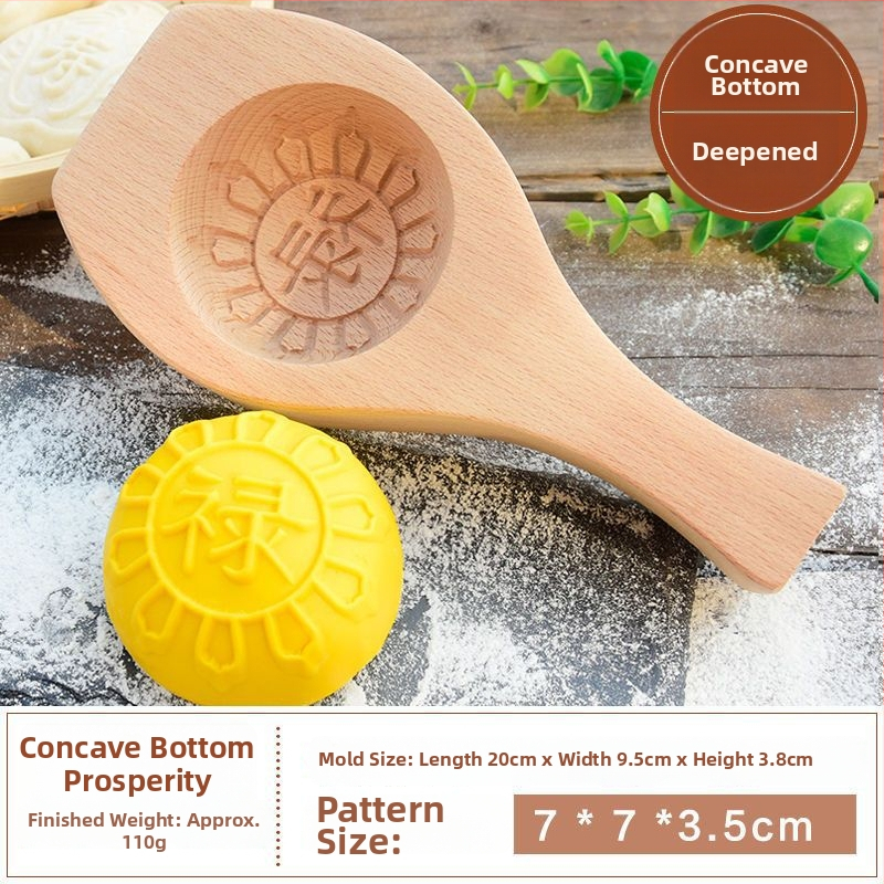 Kruhová silikónová forma na pečenie | na parené buchty, mooncakes a sušienky | čínske štýl